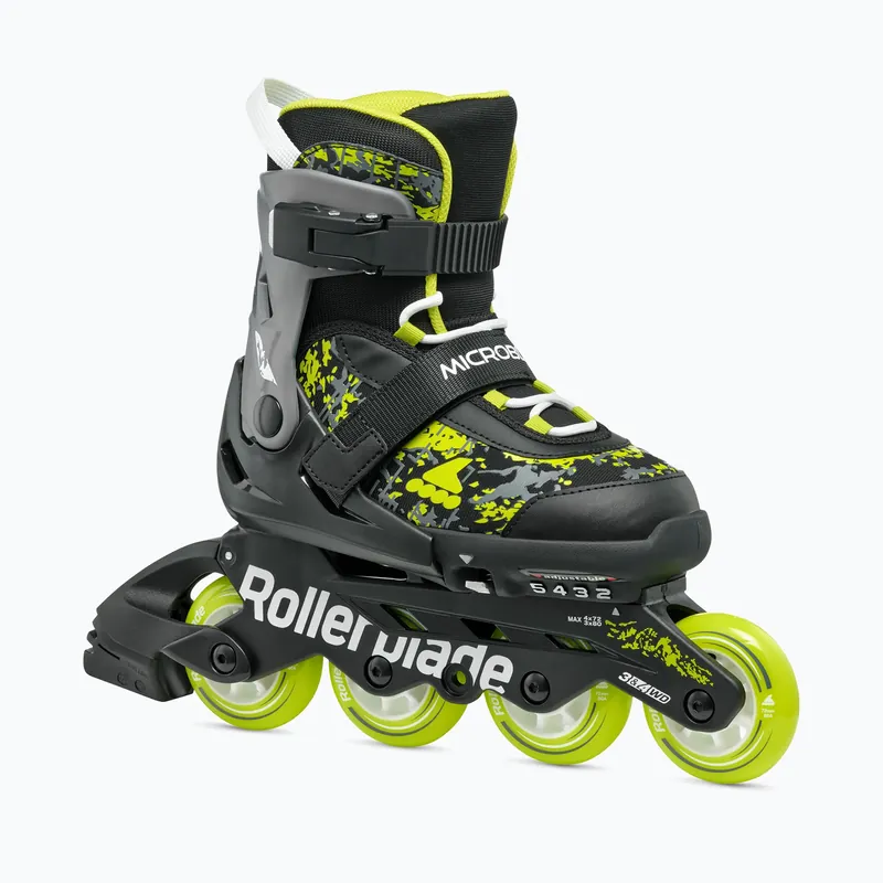 Víkendová Akce Dětské kolečkové brusle Rollerblade Microblade SL Jr black/lime