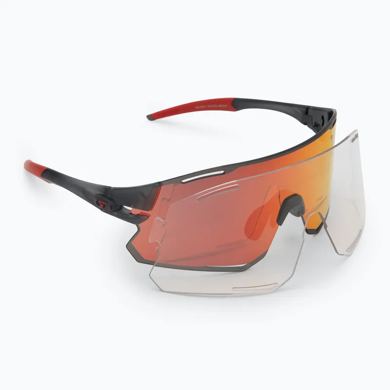 Novinka Sluneční brýle Tifosi Rail Race Clarion satin vapor/clarion red/clear