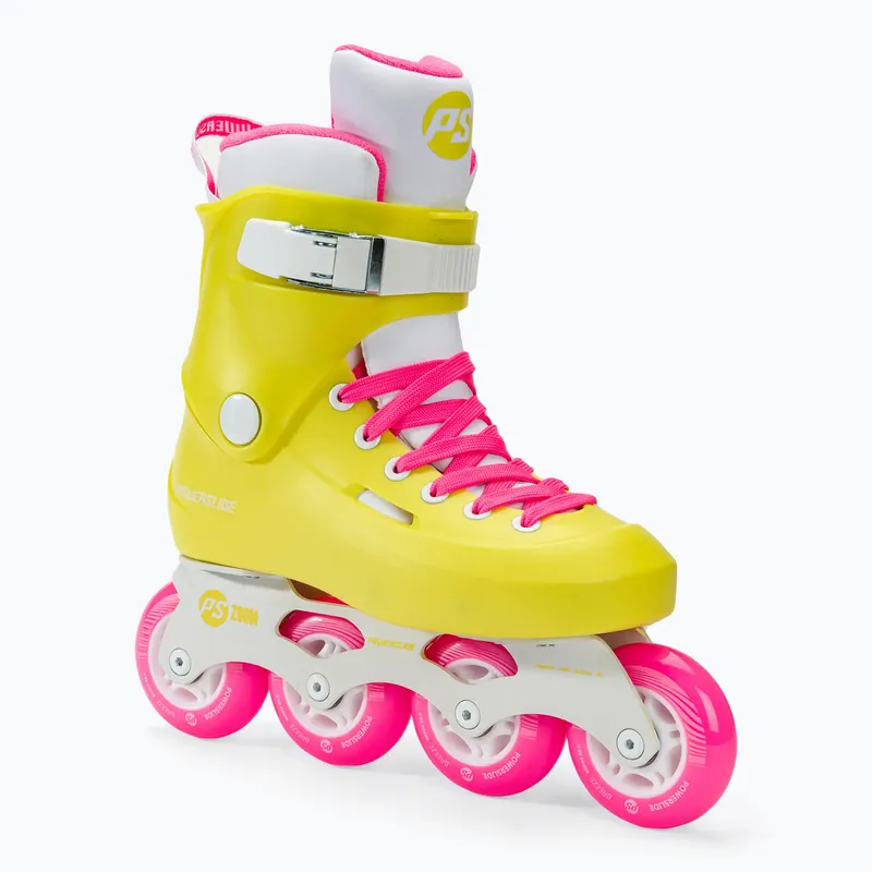 Dámské kolečkové brusle Powerslide Zoom neon yellow Vysoce Kvalitní