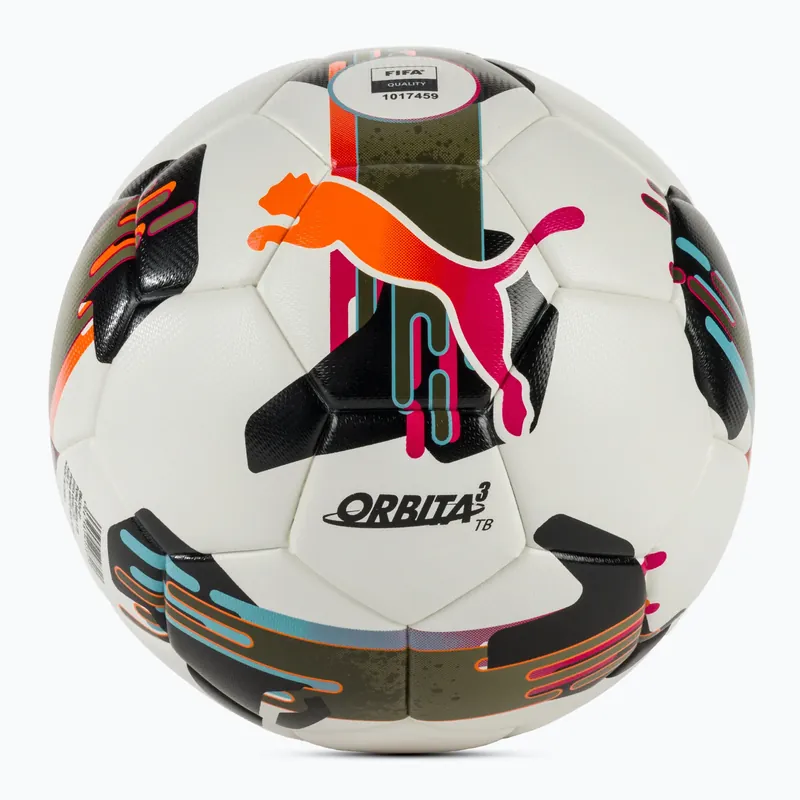Fotbalový míč PUMA Orbita 3 TB FIFA Quality puma white/multicolor velikost 5 Top Prodej
