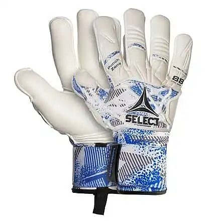 Nejprodávanější GK gloves 88 Pro Grip brankářské rukavice bílá-modrá