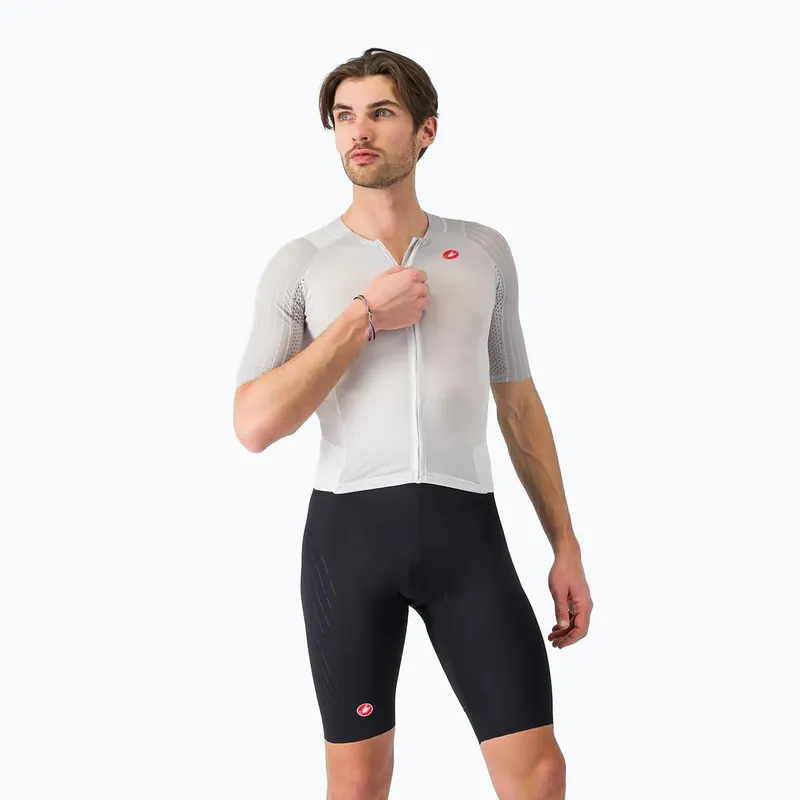 Pánská cyklistická kombinéza Castelli Free Sanremo 3 white/black Ihned K Objednání