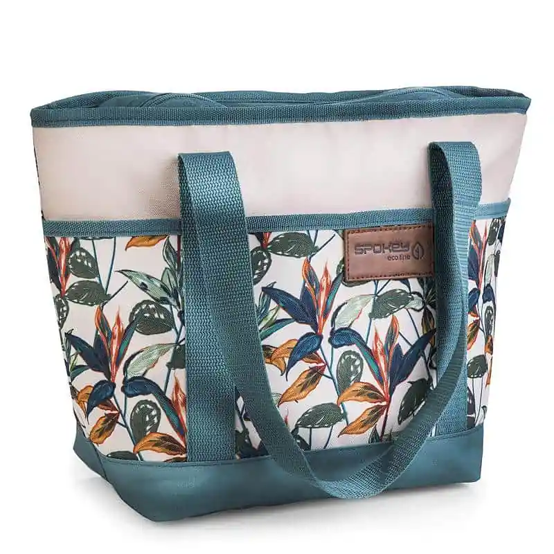 Vrácení Zdarma Spokey EKO SIMPLY Termo taška malá, hnědá, 39 x 15 x 27 cm