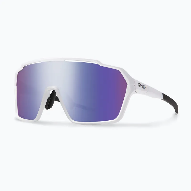 Autentický Sluneční brýle Smith Shift XL MAG white/chromapop violet mirror/clear
