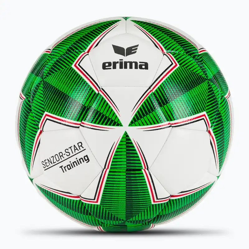 Fotbalový míč ERIMA Senzor Star Training green velikost 4 Výprodej