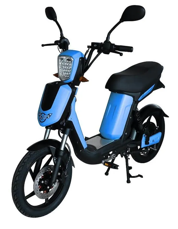 Elektrický motocykl RACCEWAY E-BABETA , modrý-matný Nejprodávanější