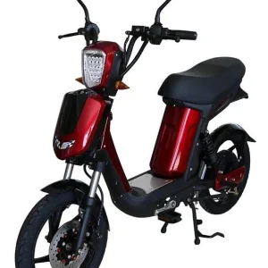 Elektrický motocykl RACCEWAY E-BABETA, vínový-metalíza Přímo Od Výrobce