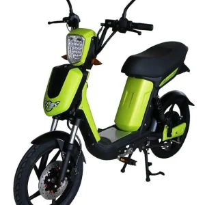 Rychlé Dodání Elektrický motocykl RACCEWAY E-BABETA, zelený-metalíza