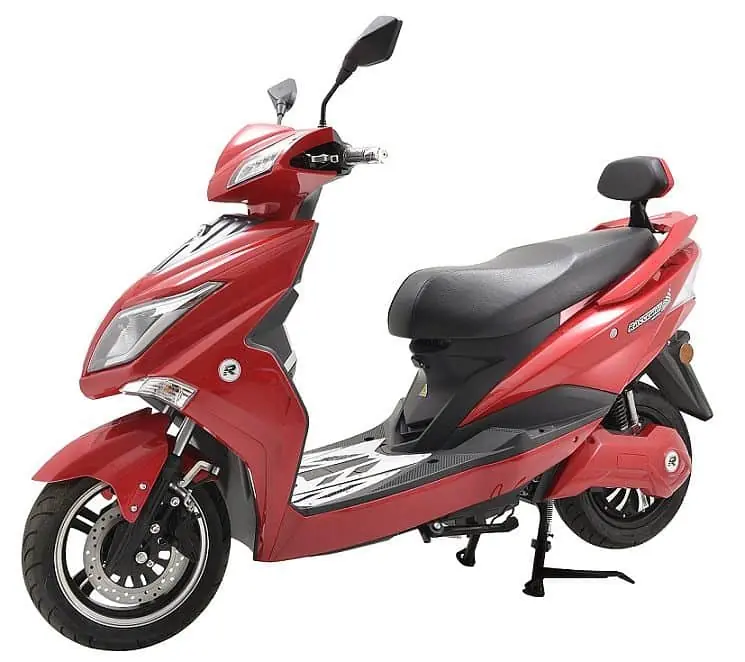 Omezená Nabídka Elektrický motocykl RACCEWAY EXTREME, červený-lesklý