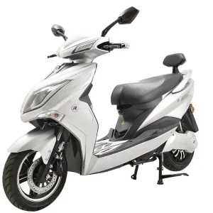 Nová Kolekce Elektrický motocykl RACCEWAY EXTREME, stříbrný-lesklý