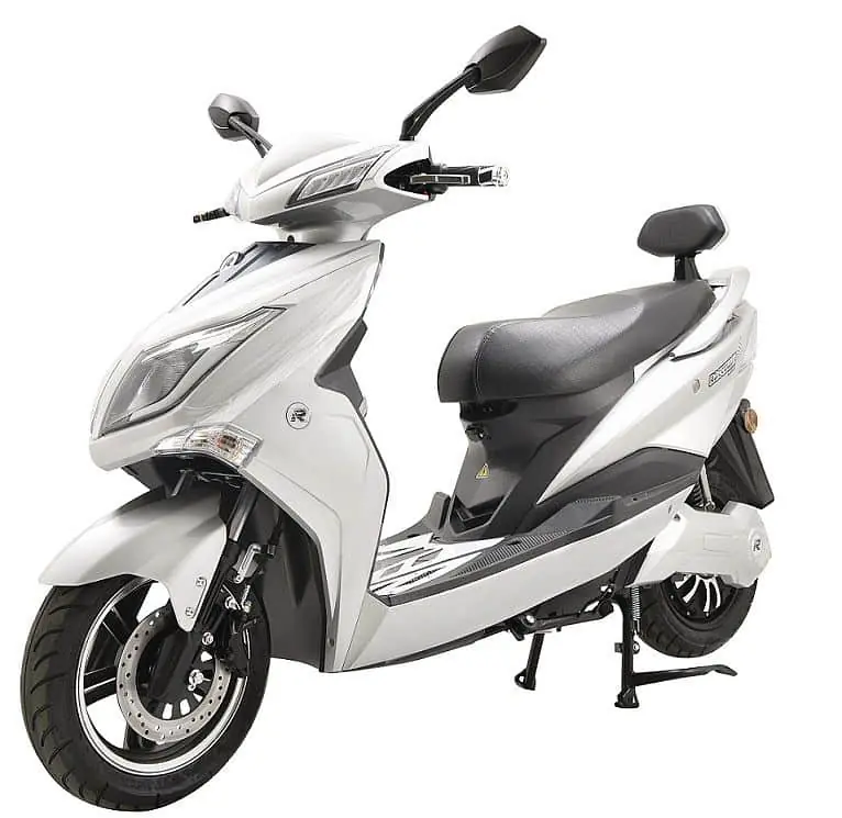 Nová Kolekce Elektrický motocykl RACCEWAY EXTREME, stříbrný-lesklý