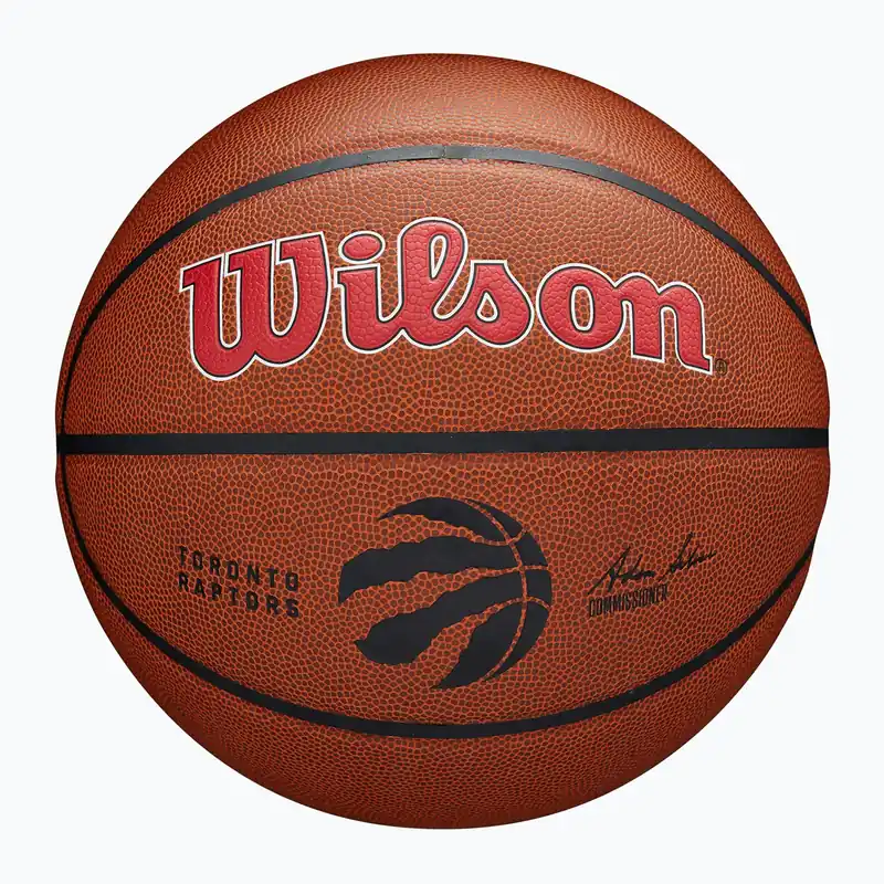Kup Teď Basketbalový míč Wilson NBA Team Alliance Toronto Raptors brown velikost 7