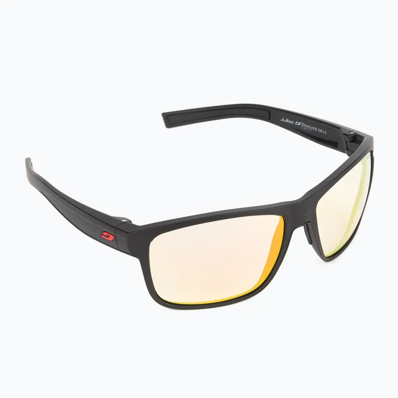 Julbo Renegade Reactiv Performance 1-3 Leaf Black/Red Sluneční brýle J4993314 Vysoce Kvalitní