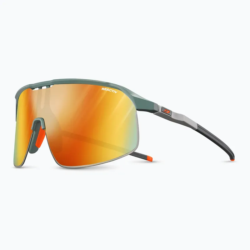 Sluneční brýle Julbo Density Reactiv 1-3 Light Amplifier green olive/grey/multilayer red Aktuální