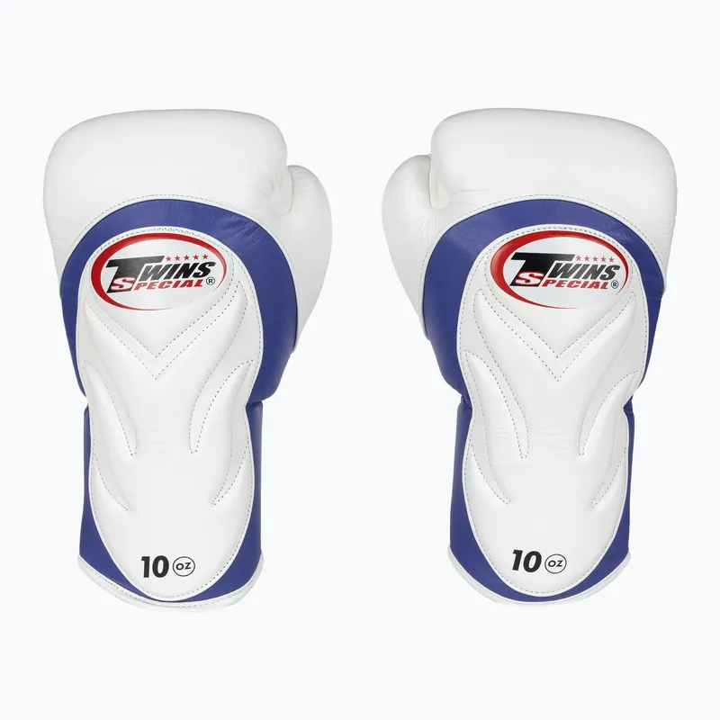 Boxerské rukavice Twins Special BGVL6 white/blue Cenový Hit