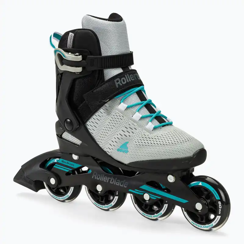Dámské kolečkové brusle Rollerblade Spark 80 grey/turquoise Nejlepší Cena