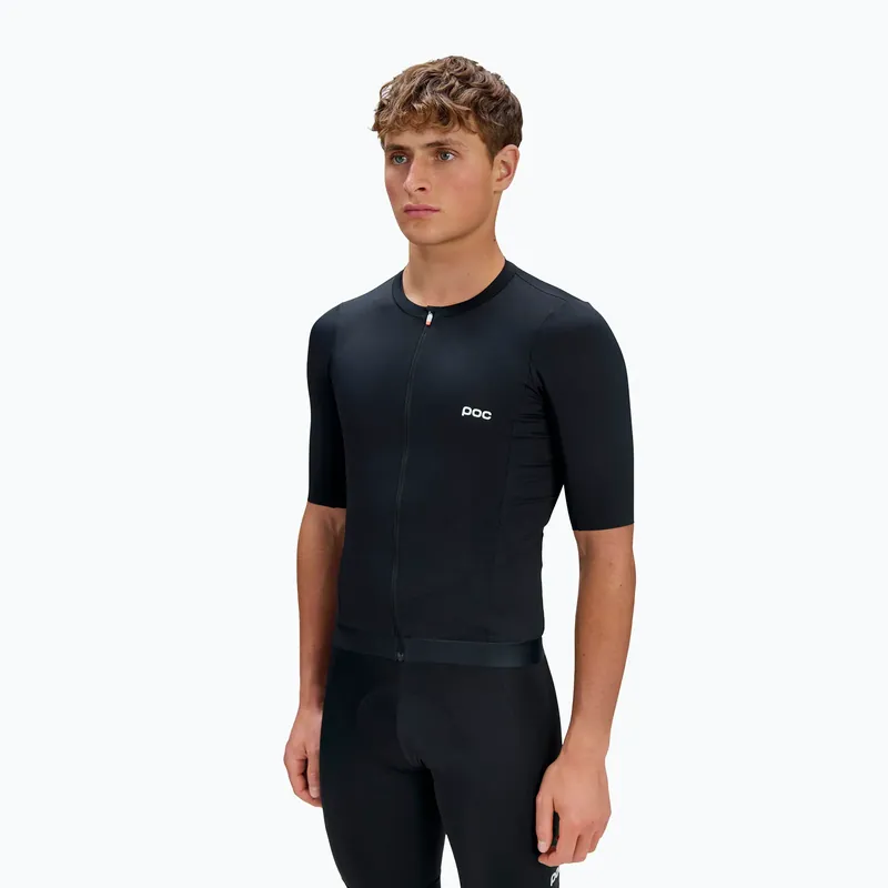 Pánský cyklistický dres POC Cadence Jersey uranium black Akce