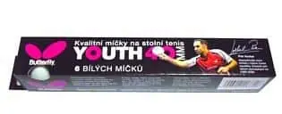 Super Cena Youth míčky na stolní tenis, 6ks