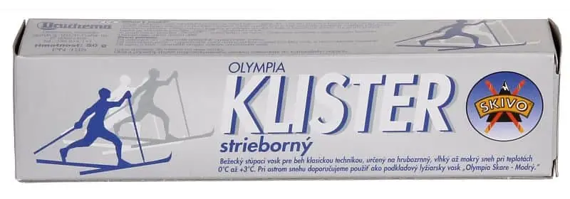 Levný Skivo Klister Stříbrný běžecký stoupací vosk