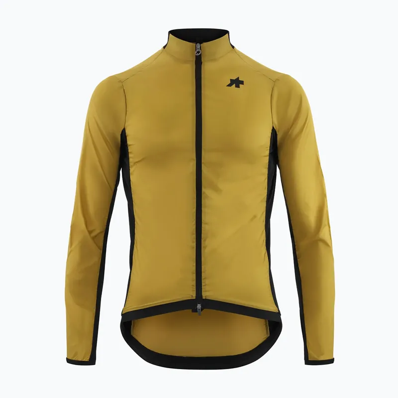 Časově Omezené Pánská cyklistická bunda ASSOS Mille GT Wind S11 golden yellow
