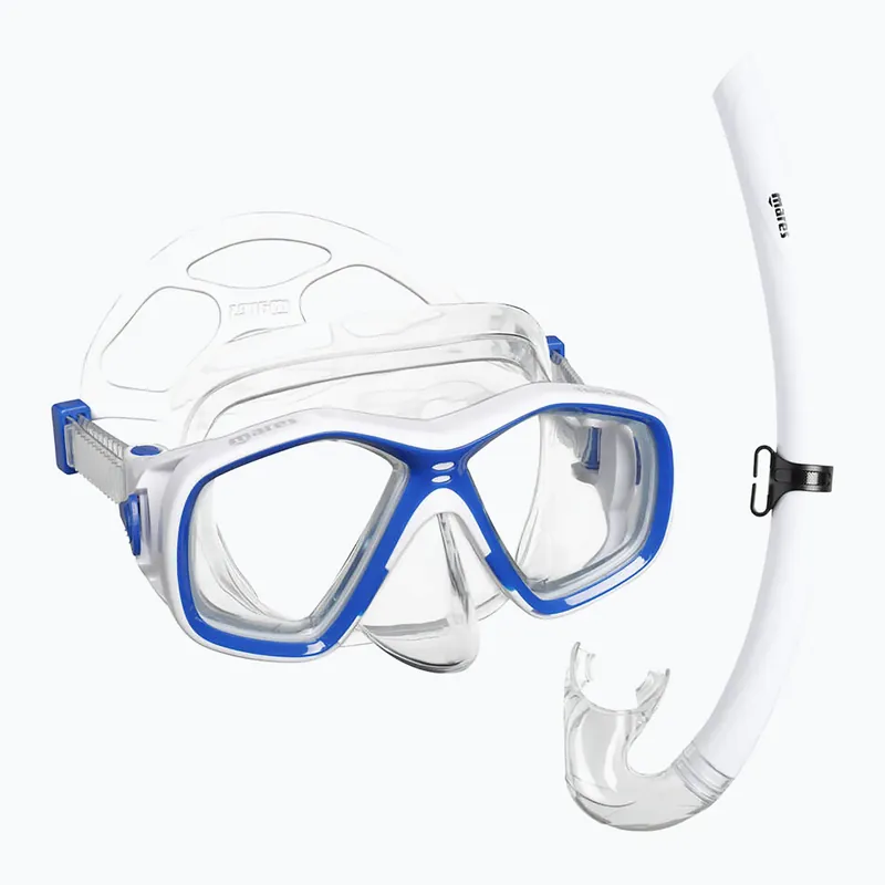 Vysoce Kvalitní Dětská sada na šnorchlování Mares Tapu Jr blue/white/clear Novinka