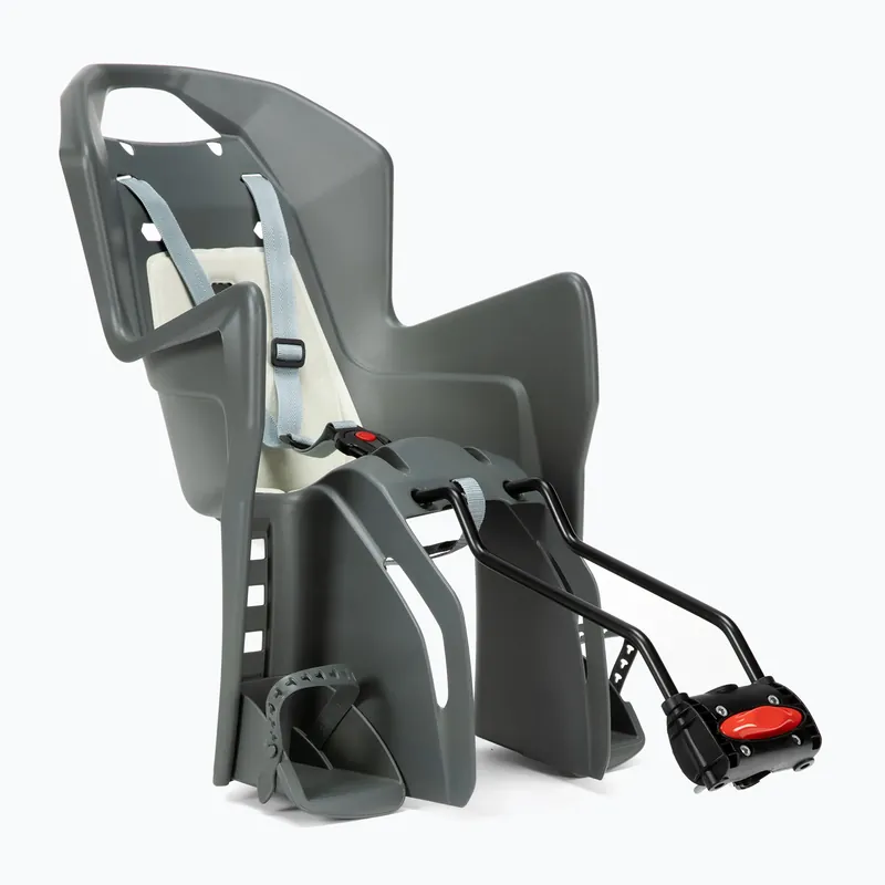 Dětská sedačka na kolo Polisport Koolah FF 29 charcoal grey/cream Sleva