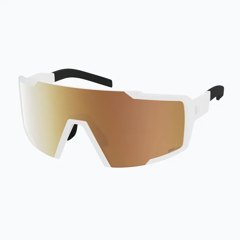 Sluneční brýle SCOTT Shield Compact LS white matt/amp ls gold chrome Objednat Nyní