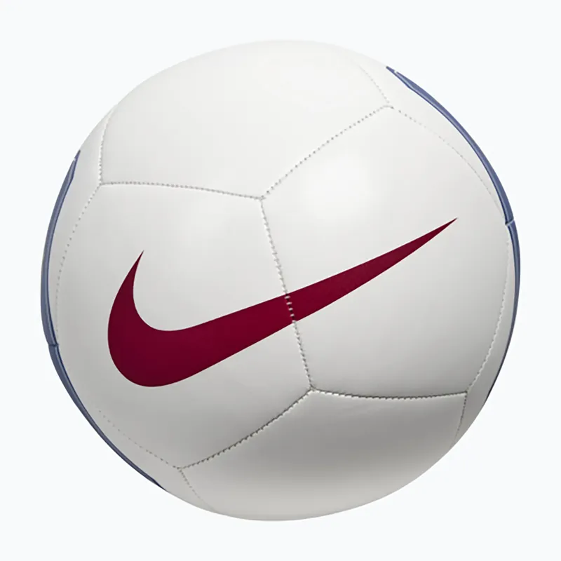 Fotbalový míč Nike Pitch FC Barcelona white/cardinal red size 5 Aktuální