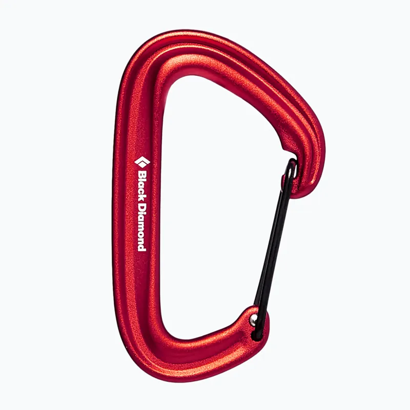 Značkový Karabina Black Diamond Litewire red