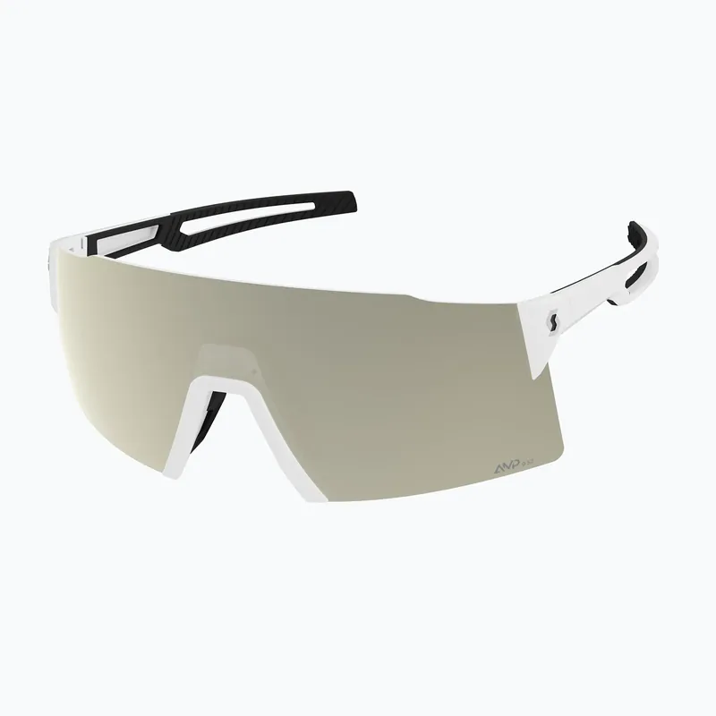 Originální Sluneční brýle SCOTT Stride Compact white/amp white chrome