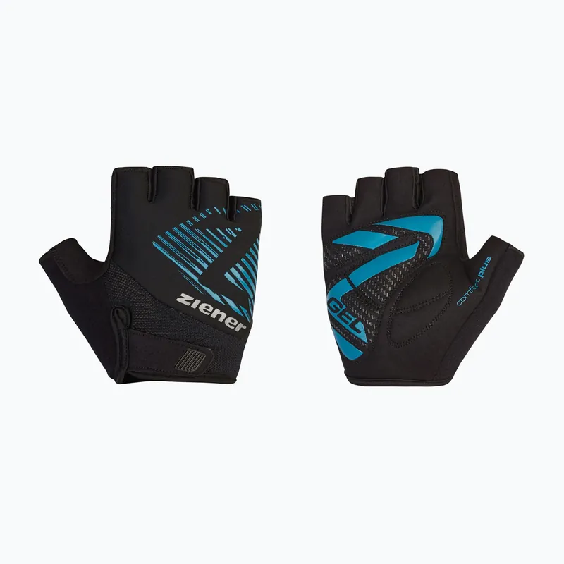 Pánské cyklistické rukavice ZIENER Crudt-Z crystal blue Hit Sezóny