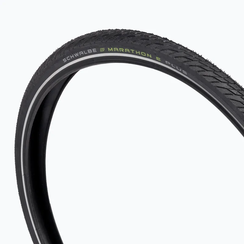 Akční Nabídka SCHWALBE Marathon E-Plus Smart Dualguard Addix E wire black reflexní plášť na kolo