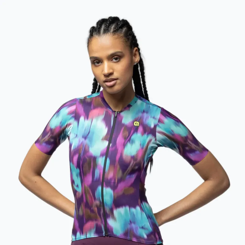 Poslední Šance Dámský cyklistický dres Alé Jardin 2.0 purple combo