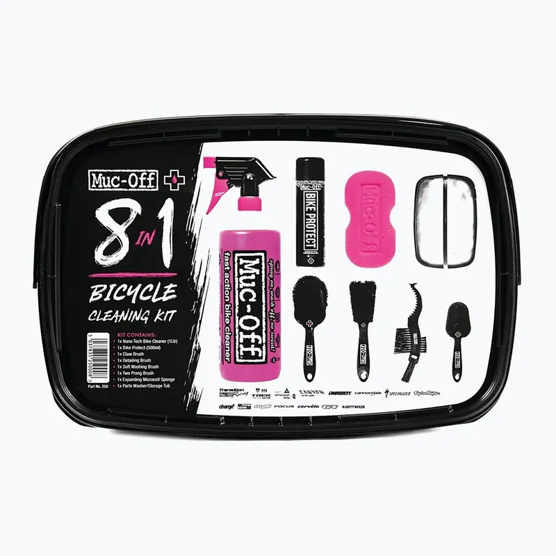 Sada na čištění kol Muc-Off 8-In-One Bike Cleaning Kit Hit Sezóny