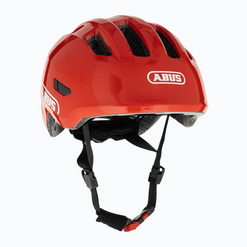 Dětská cyklistická helma ABUS Smiley 3.0 shiny red Nejprodávanější