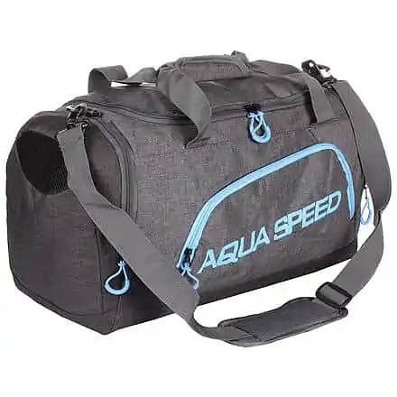 Tovární Cena Duffle Bag M sportovní taška šedá-modrá