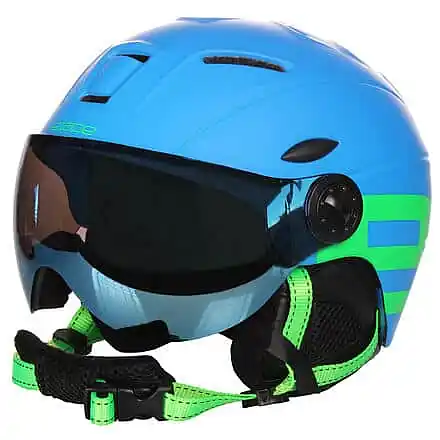 Sleva Rider PRO dětská lyžařská helma modrá