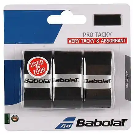 Značkový Pro Tacky overgrip omotávka 0,6 mm černá