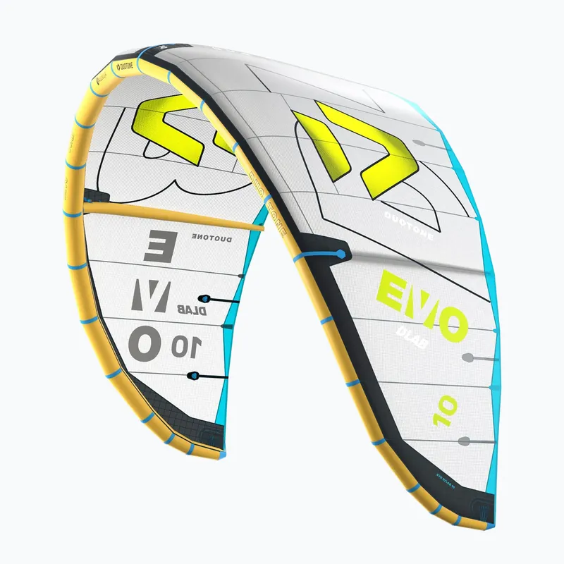 Vysoce Kvalitní Kitesurfingový drak Duotone Evo D/LAB grey/lime