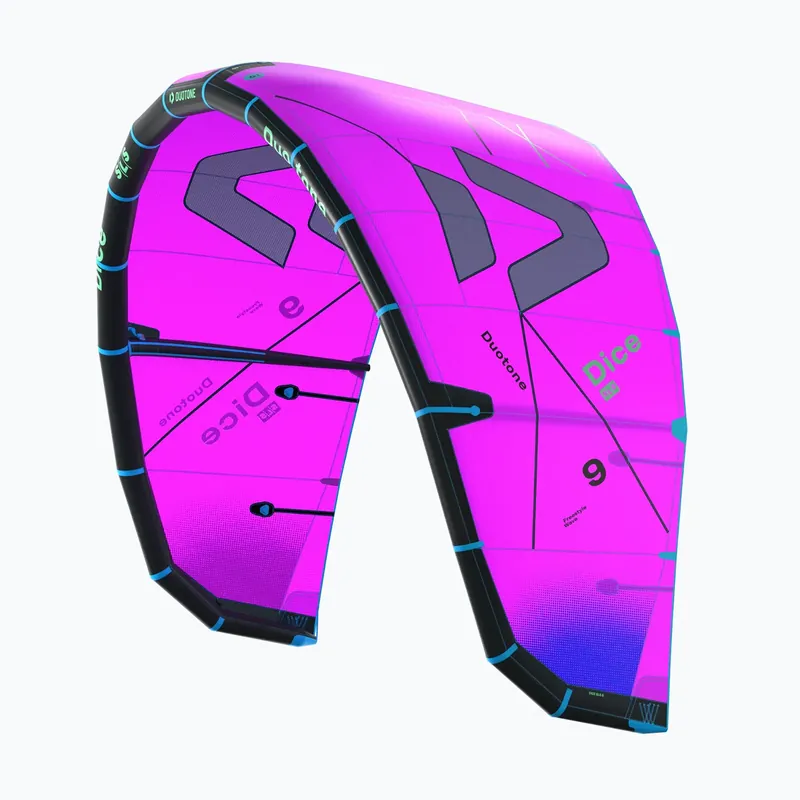 Kitesurfingový drak Duotone Dice SLS pink/dark grey Cenový Hit
