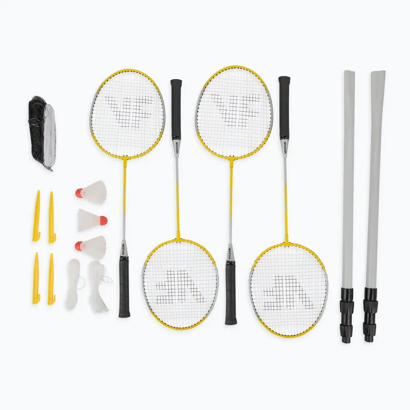 Badmintonový set VICFUN Complete yellow Finální Výprodej
