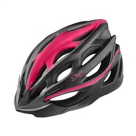 Vesper cyklistická helma černá-růžová Nejlepší Volba
