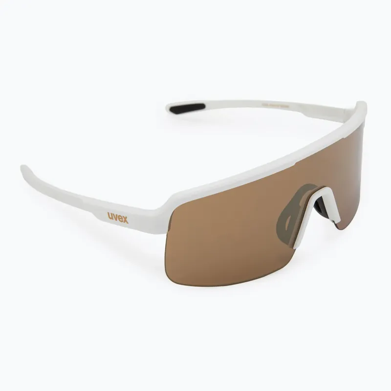Must-Have Sluneční brýle Uvex Dyrt white matt/mirror gold