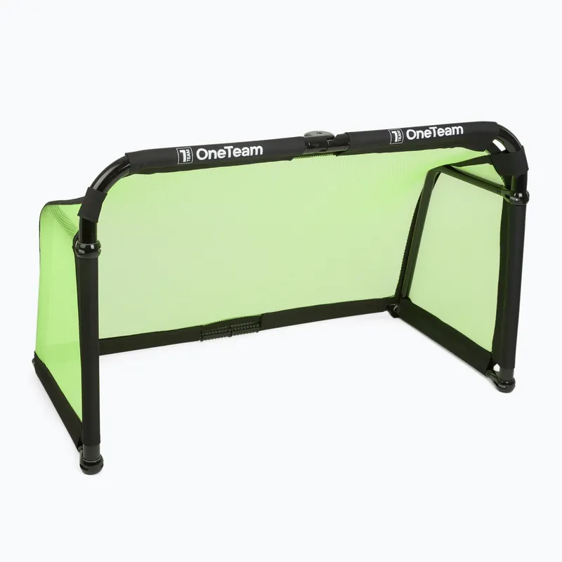 Must-Have Fotbalová branka OneTeam SWIFTGOAL 150 x 90 cm foldable black/green