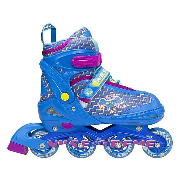 Expresní Doručení Dětské kolečkové brusle NILS EXTREME NJ 4613 A blue