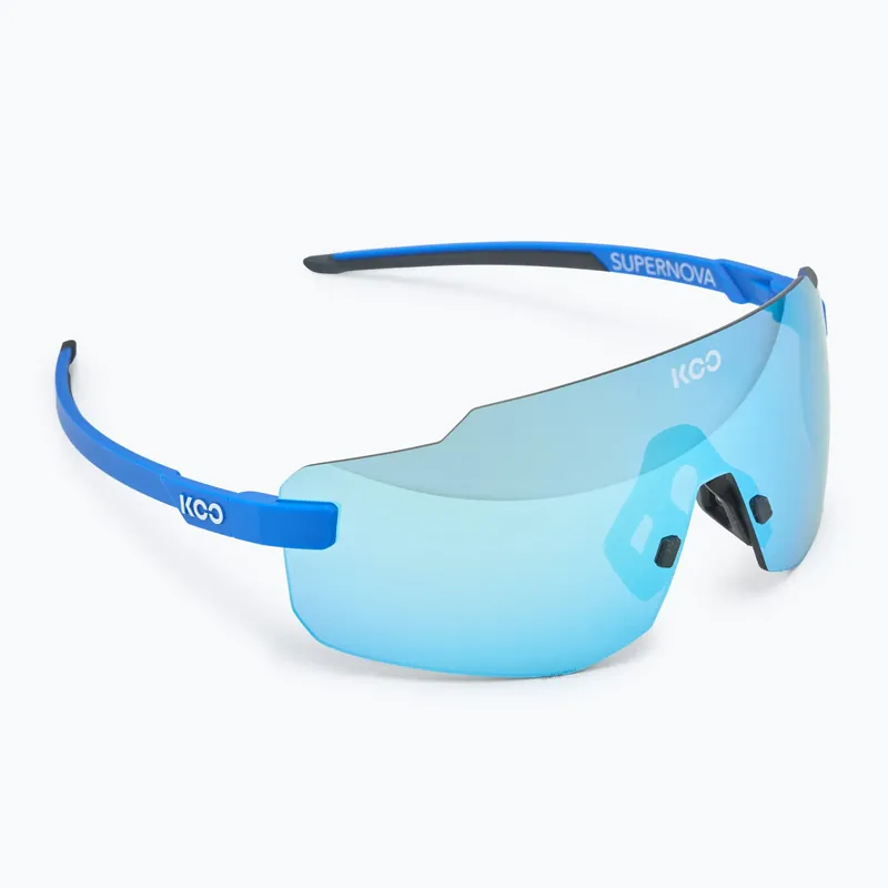 Víkendová Akce Sluneční brýle Koo Supernova blue matt/turquoise mirror