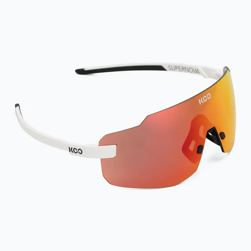 Sluneční brýle Koo Supernova white/red mirror Originální