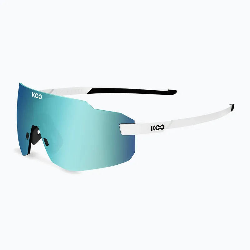 Sluneční brýle Koo Supernova white/turquoise mirror Omezená Nabídka