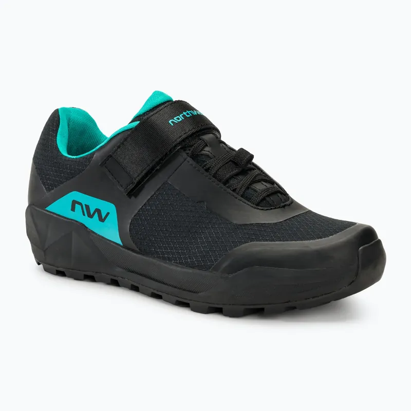 Horká Nabídka Dámské MTB cyklistické boty Northwave Escape Evo 2 black/turquoise