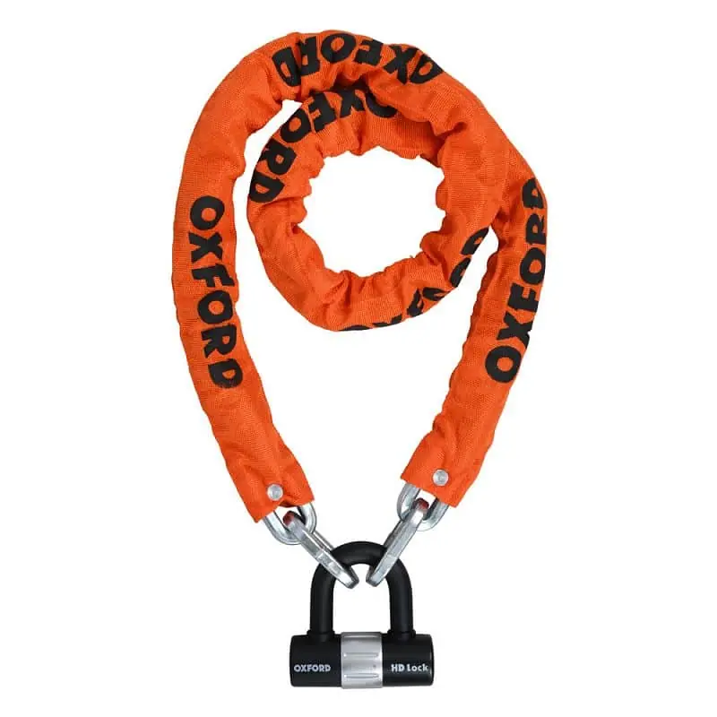 Řetězový zámek na motocykl Oxford Heavy Duty 1,5 m Nejprodávanější